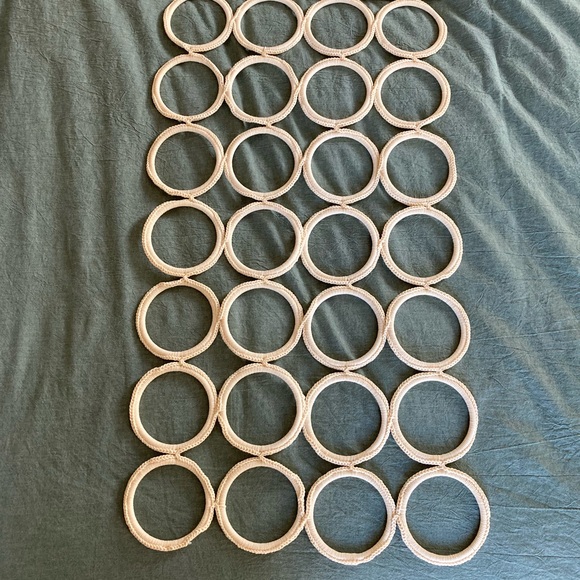 2-item Macrame Scarf/Jewelry Hanger/Storage/Organizer. One NWT, one like new. - Picture 3 of 3